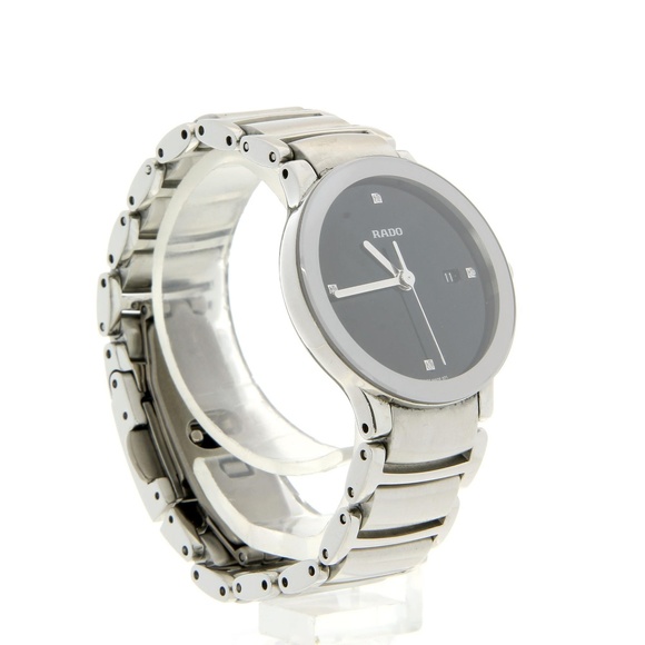 Rado Centrix Jubile Diamond Black Dial Stainless S